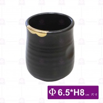 黑鋦瓷櫻花之戀-手握杯(小)