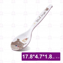 【Shunta金順代】FB011法國熊兒童湯匙(60入/盒)