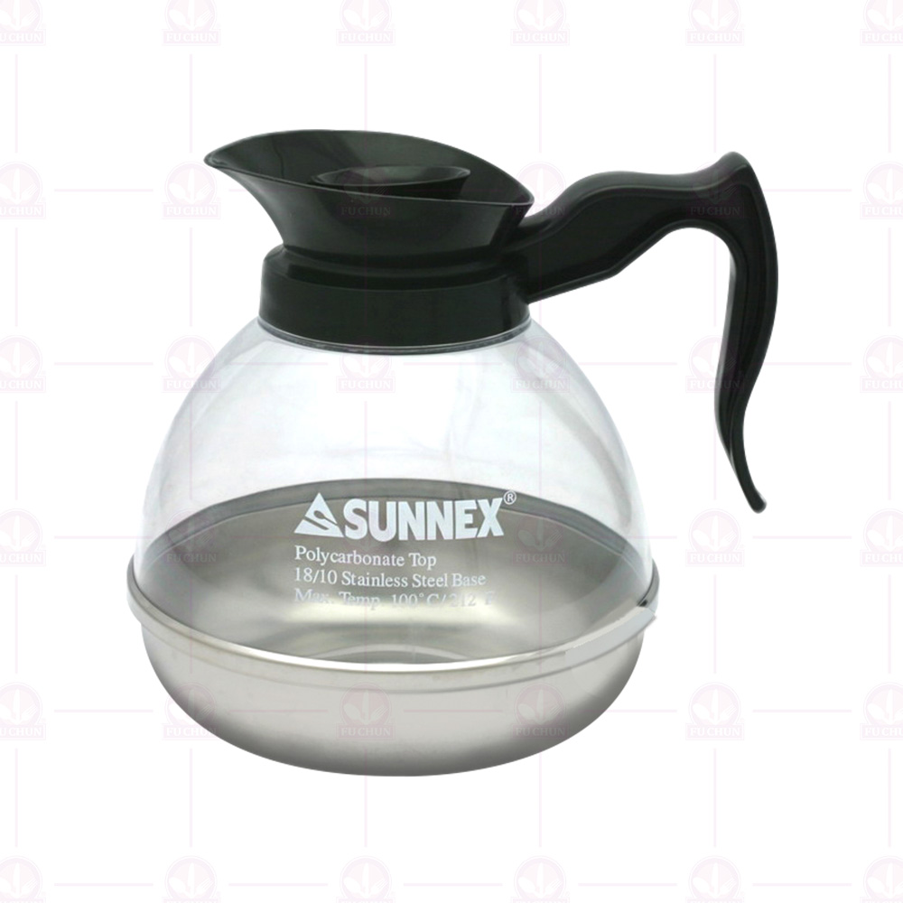 SUNNEX安全壺 (壓克力身+白鐵底) 1.8L