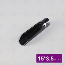 【HS】108竹餡料筒  黑 15x3.5cm