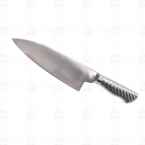 白鐵雞肉刀 (白鐵柄)18cm