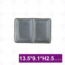 日式二格碟-胡海-5.25吋(13入/組)