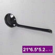 【LihTay】117拉麵匙-黑21x6.5x5.2cm