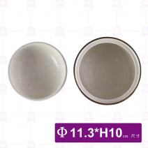 手繪圖滕4吋蓋碗-Φ11.3xH10cm