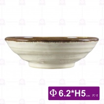 日荒引手繪6.5吋淺缽-Φ16.2xH5cm