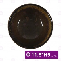 流川窯變 高腳碗-Φ11.5xH5cm