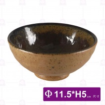 流川窯變 高腳碗-Φ11.5xH5cm