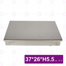 304方形調味盒6味(含蓋)-37x26xH5.5cm