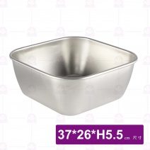 304方形調味盒6味(含蓋)-37x26xH5.5cm