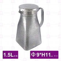 星空灰錘紋PC強化壺-1.5L