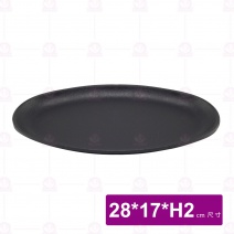 AF-029-01 大判牛排-鐵盤 28x17xH2cm