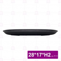 AF-029-01 大判牛排-鐵盤 28x17xH2cm