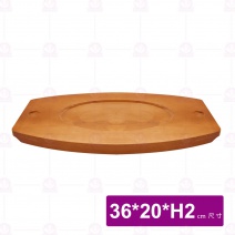 AF-029-02 大判牛排-木板 36x20xH2cm