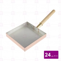 [組]銅片手鍋台製(玉子燒)24cm +木蓋
