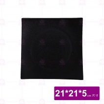 黑珍珠8.25吋四方盤 21x21x5cm