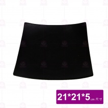 黑珍珠8.25吋四方盤 21x21x5cm