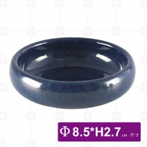 3.3吋丹寧大肚味碟-Φ8.5xH2.7cm