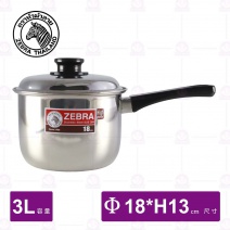 【斑馬ZEBRA】IMAGE形象單把鍋-3L