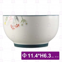 滿園春色4.5吋和順碗-Φ11.4xH6.3cm