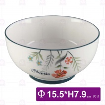 滿園春色6吋和順碗-Φ15.5xH7.9cm