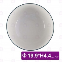 滿園春色8吋和順碗-Φ19.9xH4.4cm