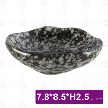 雪地藍3.5圓碟-7.8x8.5xH2.5cm