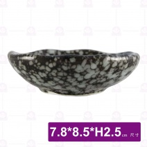 雪地藍3.5圓碟-7.8x8.5xH2.5cm