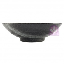 W00HD-10 拉麵碗 10吋 黑彩 24.8xH7.5cm