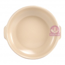 HL 8.5吋雙耳烤皿-咖啡色 Φ23.2*H5.1cm