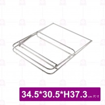 【Efay】A小姐14吋不銹鋼折疊展示架