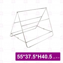 【Efay】A小姐23吋不銹鋼折疊展示架