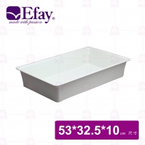 【Efay】 1/1-10cm美人魚份數盤象牙白
