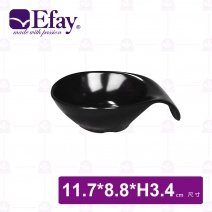【Efay】516205BK小小禮帽5吋皿 黑色