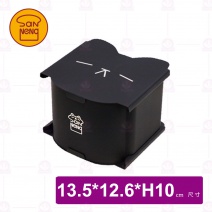 【三能】T212087 SN2410 貓型吐司盒(1000系列不沾)