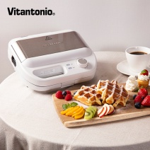 【Vitantonio】多功能計時鬆餅機(熱情紅貓咪)(D)