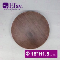 【Efay】美食雙面圓板細橡木紋-7吋