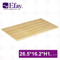 【Efay】W系列1/4橡木板 松木紋(淡奶油白)