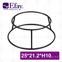 【Efay】3D止滑展示架 4吋H海貝雅(黑)-25x21.2xH10cm