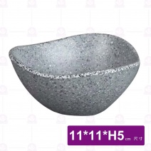 【Efay】洛基4.0OZ醬料杯(灰石)-11x11xH5cm