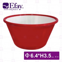 琺瑯2.0OZ 醬料杯(外紅內白)-Φ6.4xH3.5cm