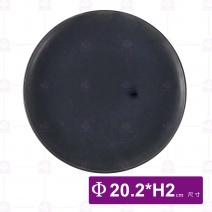 8吋蛋糕盤(糖果黑)-Φ20.2xH2cm