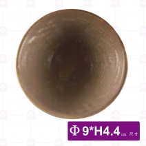 3.5吋尖角味碟(粉)-Φ9xH4.4cm