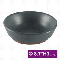 3.5吋棕圈碟(綠)-Φ8.7xH3cm