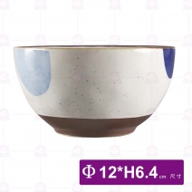 藍點點 4.75吋碗-Φ12xH6.4cm