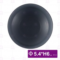 藍麻點 6吋尖碗-Φ5.4xH6cm