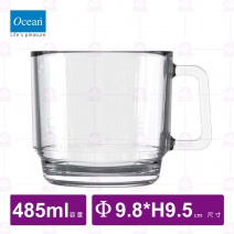 【Ocean】Stack可疊式咖啡杯(6入/盒)-485ml