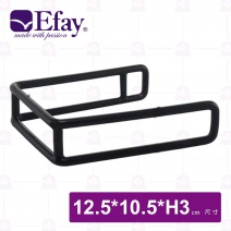 【Efay】芭蕾舞點心架(黑)-12.5x10.5xH3cm