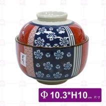 4吋日式蓋碗-Φ10.3xH10cm