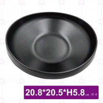 【HS】JA557 陶面橢圓深缽 8吋(6入/盒)