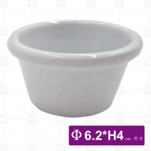 【HS】SK10 沾醬杯 2.3吋(銀白)(48入/盒)